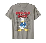 Disney Donald Duck Original Donald Draw Background T-Shirt