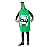 EraSpooky Unisex Bierflasche Kostüm Faschingskostüme Einteiler Halloween Party Karneval Fastnacht...