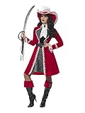 Deluxe Authentic Lady Captain Costume (S)