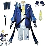 FHILECV Cosplay-Kostüm, Anime, Genshin Impact Klee Venti Hutao, alle Rollen, Cosplay-Uniform-Set,...