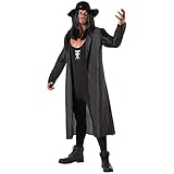 Morph Lizensiert Klassik WWE Undertaker Kostüm, Kostüm Undertaker, WWE Kostüm Herren, Undertaker...