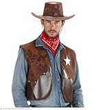 W WIDMANN MILANO Party Fashion - Cowboy Weste, Sheriff, Ranger, Rodeo, Wilder Westen,...