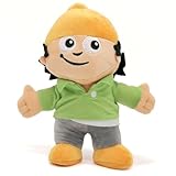 Mea-Living Mainzelmännchen Berti, Plüschfigur zum Kuscheln, 20 cm, ZDF Zeichentrick, kultig,...