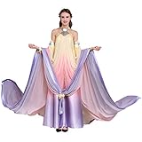 CosplayDiy Damenkleid für Königin Padme Amidala Cosplay, Mehrfarbig, M