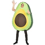 Morph Aufblasbares Avocado Kostüm Erwachsene, Avocado Kostüm Damen, Obst Kostüm Erwachsene,...