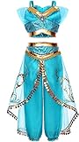 Yigoo Prinzessin Kleid Kostüm Mädchen Glanz Kleid Kinder Weihnachten Verkleidung Karneval Party...