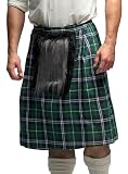 Boland - Schottenrock für Erwachsene, Kilt für Faschingskostüme, Mottoparty, Halloween oder...