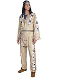 Maskworld Winnetou Kostüm - Indianer - Größe: S - Lizenz-Kostüme aus den Karl-May-Filmen für...
