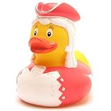 Duckshop I Badeente Funkenmariechen I Tanzmariechen Quietscheente I L: 8 cm I Quietscheentchen I...