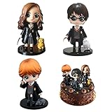 VAVICRAP 3 Stück Cartoon Mini Figuren Set, Themen Figuren kuchen deko Kinder Geburtstagstorte...