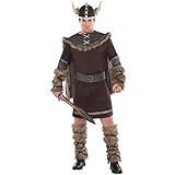 (PKT) (997044) Adult Mens Viking Warrior Costume (Extra Large)
