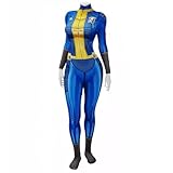 Coslanders Lucy-Kostüm für Herren, Tresorbewohner-Kostüm, Overall, Herren-Schutzanzug, Halloween,...