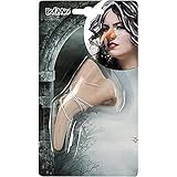 Boland 74503 - Hexen-Nase, Silikon-Polyester-Mix, Nase mit Warze, mit Gummizug, Make-Up, Kostüm,...