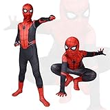 ACWOO Spiderman Kostüm Kinder, Superheld 3D Anime Anzug, Spiderman Bodysuit, Junge Mädchen Cosplay...
