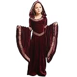 Feynman Kinder Mädchen Mittelalter Kostüm mittelalterlichen Renaissance Adels Palast Prinzessin...