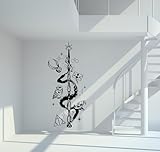 mein-motiv.com Wandtattoo Harry P. Zauberstab Größe L - ca. 100cm x 47cm