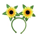 W WIDMANN MILANO Party Fashion 9436H - Haarreif Sonnenblumen, Accessoire, Haarschmuck, Kopfschmuck,...