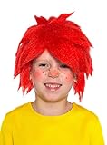 Maskworld Pumuckl Kinder-Perücke zum Originalkostüm - Lizenzprodukt zur Fernsehserie