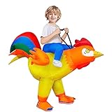Silom Aufblasbares Kostüm Halloween Huhn Kostüme für Männer Frauen Aufblasbares Kostüm für...