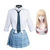 Ldruieu My Dress-Up Darling Anime Cosplay Kostüm Kitagawa Marin Cosplay Halloween Kostüm Karneval...