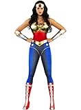 Funidelia | Wonder Woman Kostüm - Injustice: Gods Among Us für Damen Superhelden, DC Comics,...