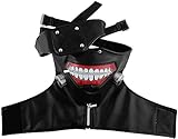 AYIDBE 3D-Maske Tokyo Ghoul Maske Cosplay Kaneki Ken Masken Kostüm Japanische Realistische Maske...