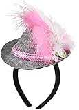 Balinco Mini Seppelhut | Tirolerhut | Seppl Hut | Haarreif | Haarband | Oktoberfest | Party |...