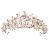 Tiara Kristall Krone mit Strass, Königin-Krone für Frauen, Hochzeit Braut-Diadem Prinzessin Crown...