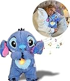 Schlummer Stitch Kuscheltier mit Atembewegung und Musik | Schlummer-Stitch, Musikalisches...