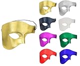 VKI® 4 Paar Phantom Maske, Die Oper Maskerade Maske Halb Gesicht Augenmaske für Frau und Mann,...