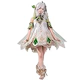 PIGMANA Genshin Impact Cosplay Kostüm, Genshin Impact Nahida Cos Uniform Partykleid, Wanderer...