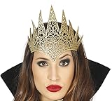 Givi Italia Königin Malefica Damen-Krone, goldfarben, 17411, Einheitsgröße