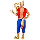 W WIDMANN MILANO Party Fashion - Kostüm Aladdin, Weste, Hose, Schärpe, Turban, König der Diebe,...