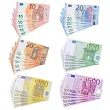 150 Blätter Spielgeld Scheine Falschgeld,Prop Money, Film Play Geldscheine Toy für Party Money Gun