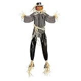 Widmann 10042 - Vogelscheuche, 130 cm, Dekoration, Hängedekoration, Horror, Halloween, Mottoparty