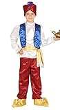 Fiestas GUiRCA Arabischer Prinz Kostüm Kinder - Alter 5-6 Jah.- Mächtiger Sultan Kostüm Jungen...