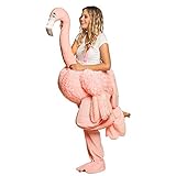 Boland 88093 - Flamingo Kostüm für Erwachsene, Verkleidung für Karneval und Mottoparty,...