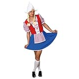 NET TOYS Holländerin Kostüm Herren Männerballett Frau Antje S 46/48 Frauenkostüm für Männer...