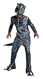 Rubie's 641180_L Offizielles Jurassic World: Fallen Kingdom Velociraptor 'Blau' Dinosaurier Kostüm,...