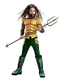 Rubie's Official Deluxe Kinder-Kostüm DC Aquaman der Film, Größe M, Alter 5-8 Jahre