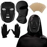 SPHERETRON Halloween Masken Sq-uid Game Sq-uid Game Kostüme Masken Kostüm Halloween Kostüm Herren...