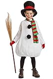 Schneemann-Kostüm für Kinder
