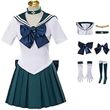 Windskids Sailor Neptune Kostüm Damen Cosplay Anime Sailor Moon Sailor Neptune KaiOu Michiru Kampf...