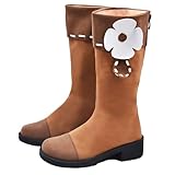 OSIAS Genshin Impact Klee Cosplay-Schuhe für Halloween, Anime- und Spielekonventionen, Stiefel (39)