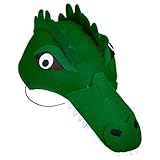 Widmann 11760 - Hut Krokodile für Kinder, aus Filz, Maske, Tier, Mottoparty, Karneval