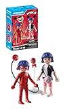 PLAYMOBIL Miraculous 71336 Miraculous: Marinette & Ladybug, heldenhaftes Abenteuer, inklusive Kwami...