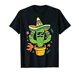 Kaktus Garten Mexikanischer Sombrero Lustige Gärtner Mexiko T-Shirt