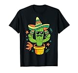 Kaktus Garten Mexikanischer Sombrero Lustige Gärtner Mexiko T-Shirt
