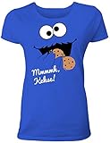 Lustiges Keks Monster T-Shirt für Mmmmh Kekse! Frauen/Damen T-Shirt