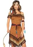 LEG AVENUE Damen Native Princess Erwachsenenkost me, Brown, Größe: M/L (EUR 40-42)
